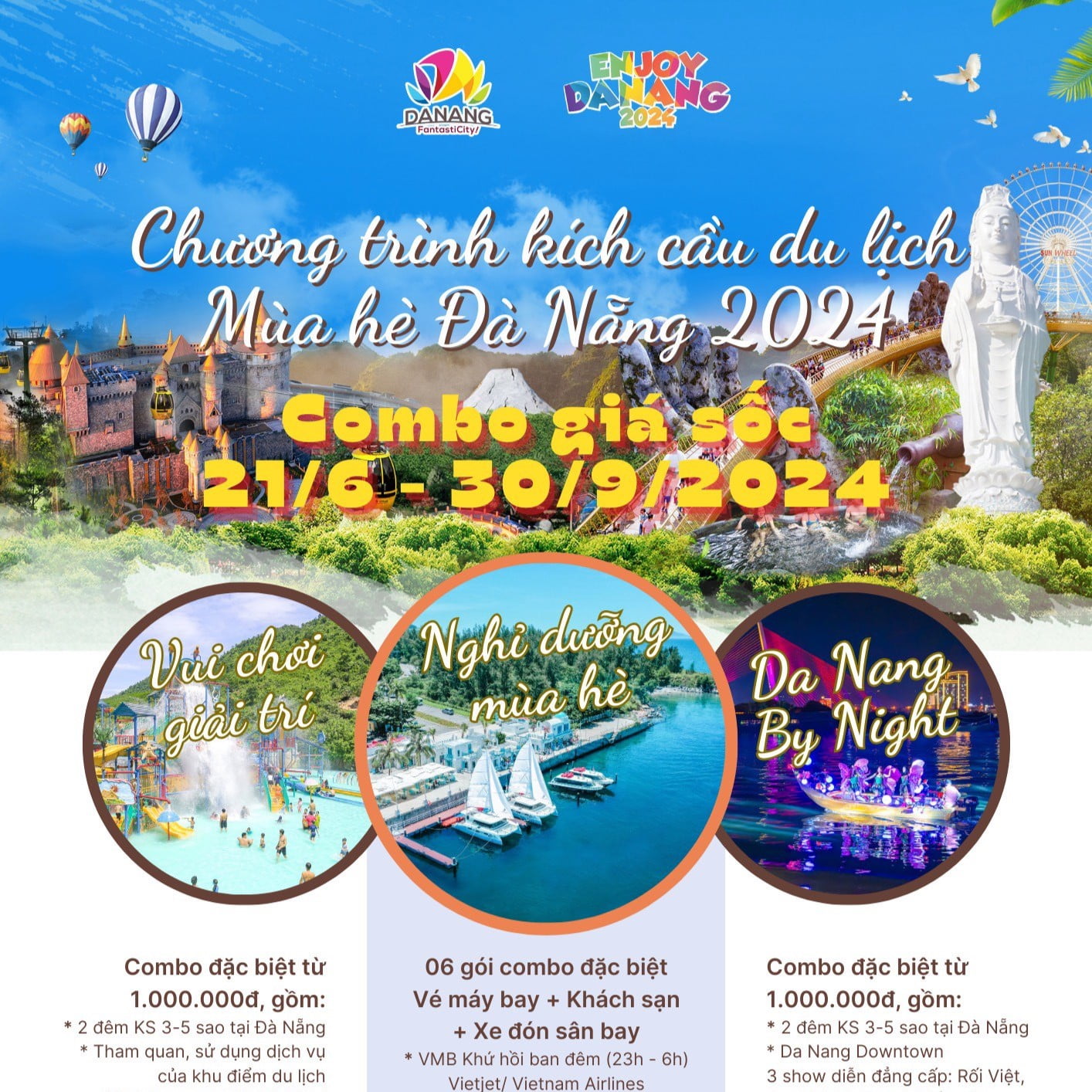 combo kich cau du lich da nang